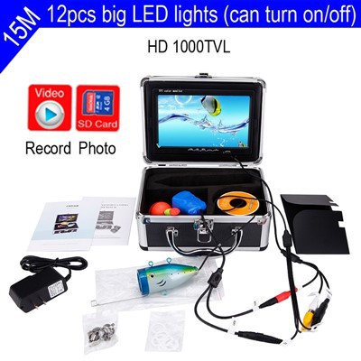 DVRを備えた完全なHD定義水中魚の発見者